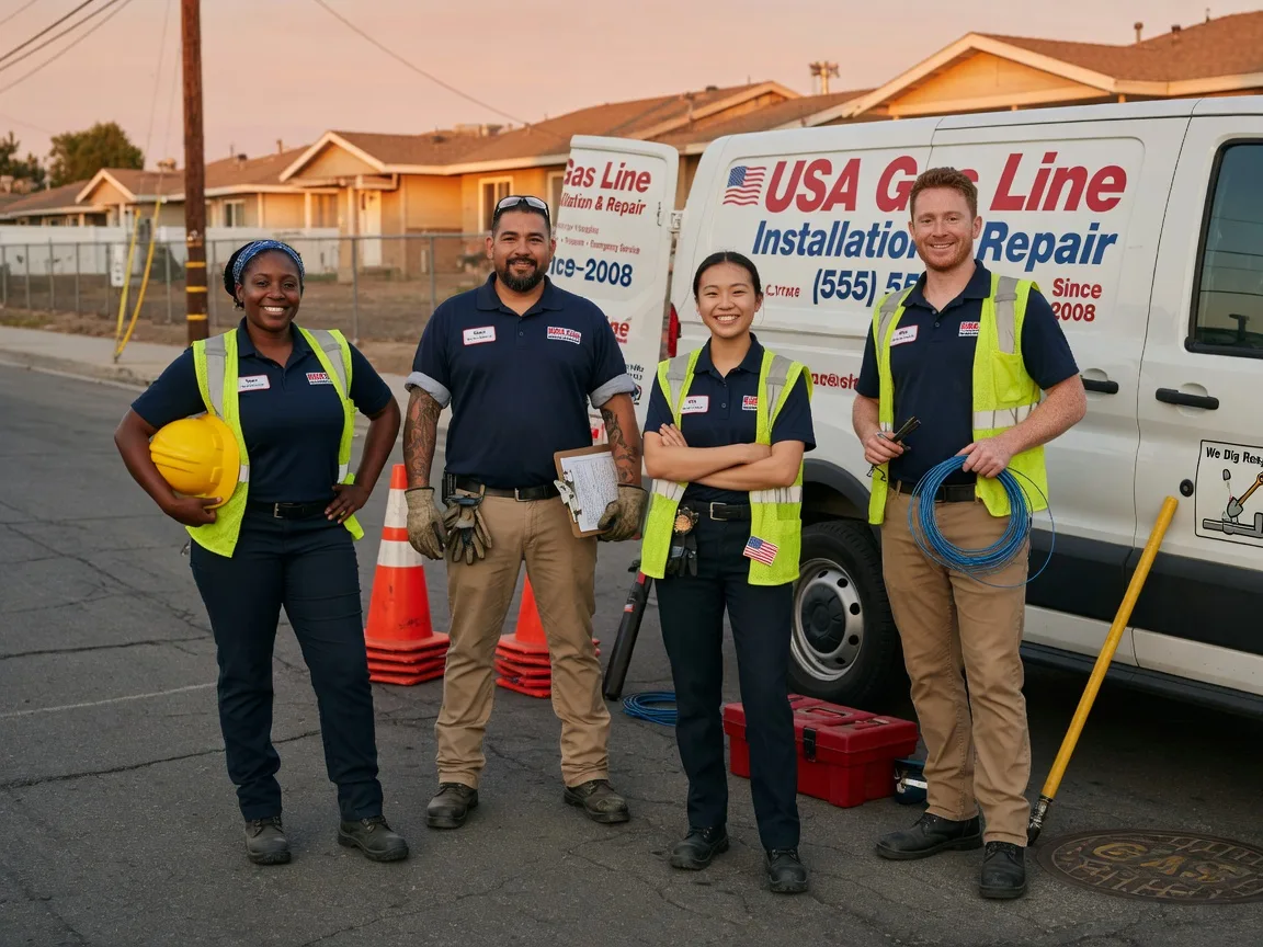 Gas Line Installation company in Anoka, MN
